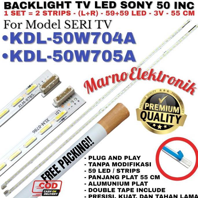 BACKLIGHT TV LED SONY 50 INC INCH KDL-50W704A KDL-50W705A KDL50W704A MRN99