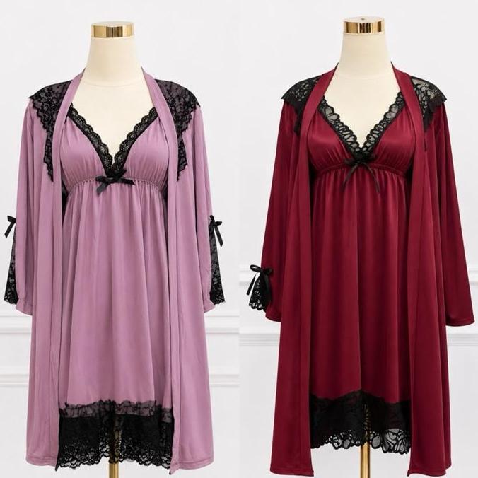 Lingling- Wildnod - Benita S - 7Xl (Ld 70-160Cm) Nhtdress & Kimono