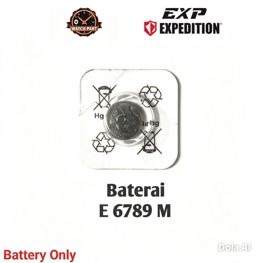 Baterai Original Compatible untuk Jam Tangan Expedition Type E 6789 M