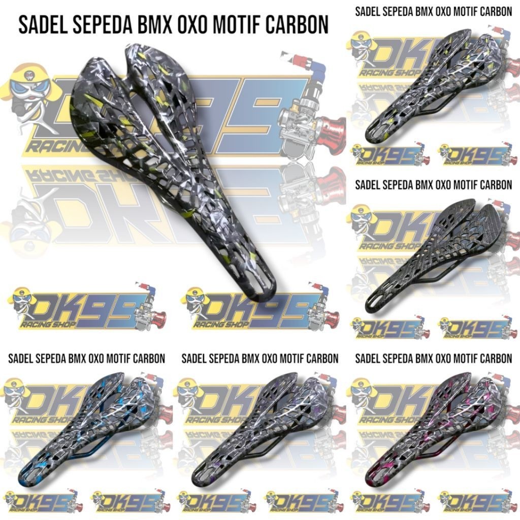 Sadel Sepeda OXO Laba-Laba Jok Sadel Sepeda BMX Balap Fixie Carbon