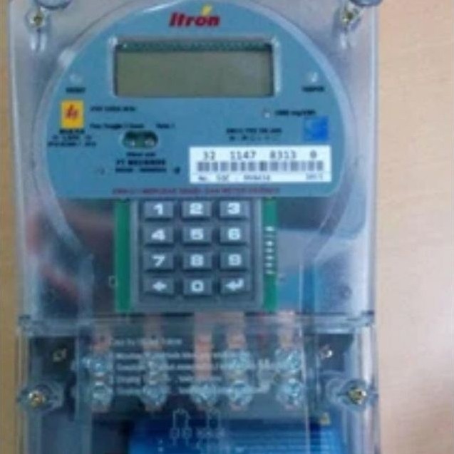 kwh pascabayar itron, smart, melcoinda