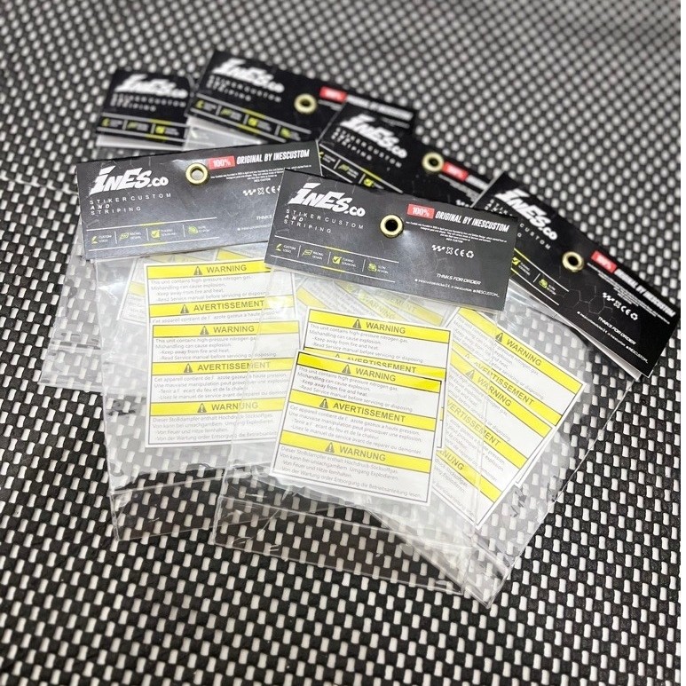 Stiker shock Suzuki Gsx1400 Sticker shock Gsx1400