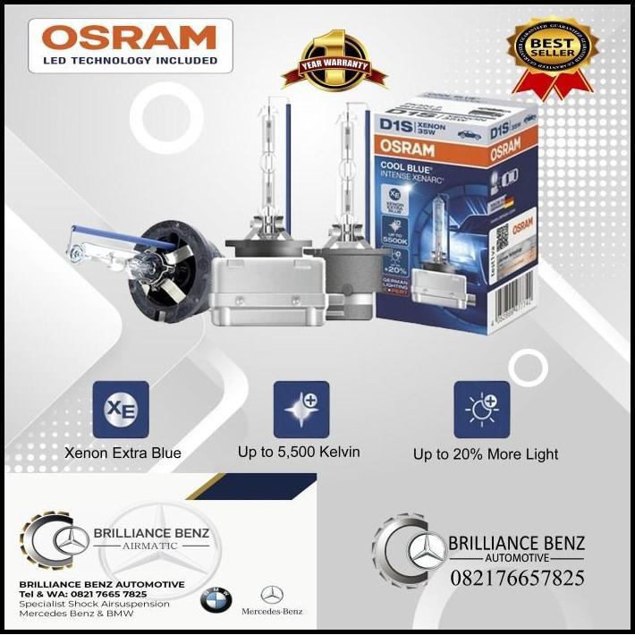 TERBARU BOHLAMP LAMPU OSRAM COOLBLUE D1S D2S D2R D3S D4S D4R LAMPU UTAMA OSRAM 