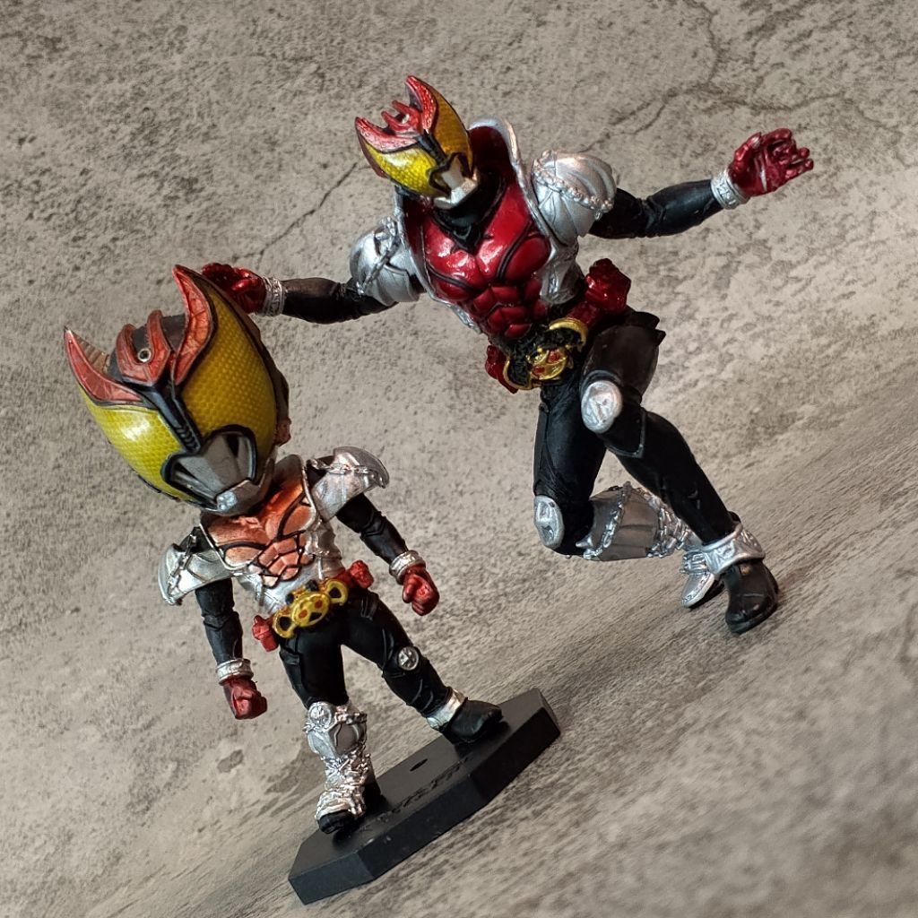 Figure Kamen Rider KIVA Wcf Set Hdm Kamen Rider KIVA