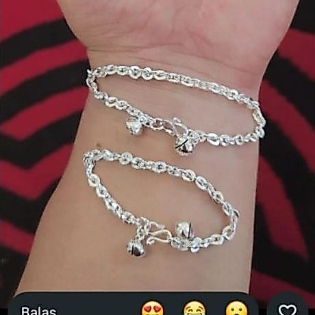 gelang perak belitung atau rnatai medan perak