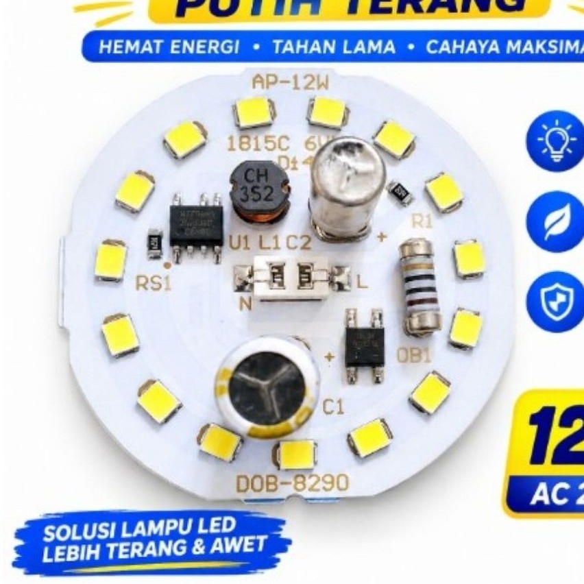 LED AC DOB 12WATT