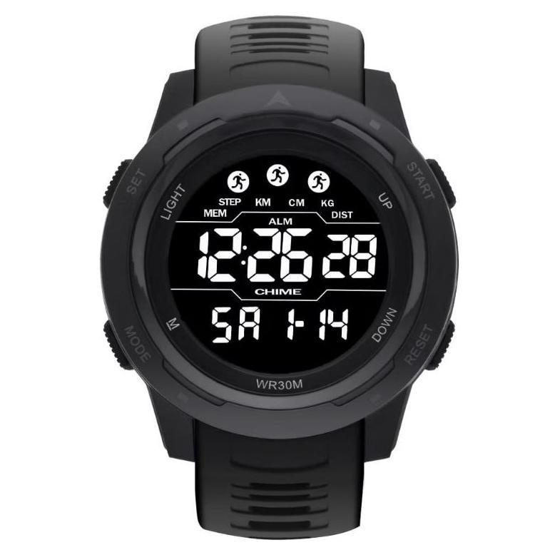 ORIGINAL Jam Tangan Digital Pria Sunto Sport North Edge Mars