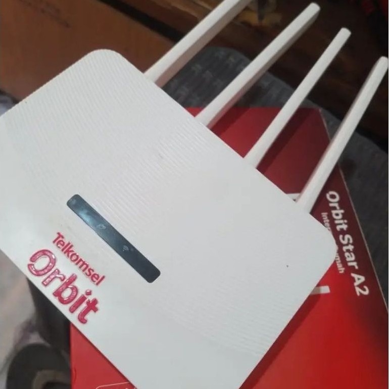 Router Telkomsel Orbit Star A2 WiFi 4 Antena Putih