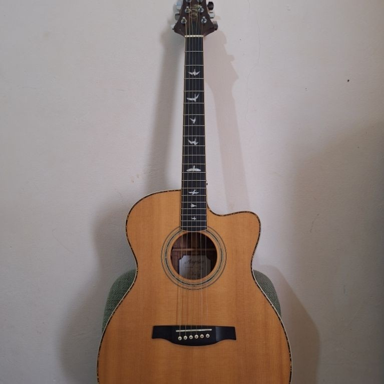 ​[ORIGINAL] Gitar Akustik Elektrik PRS SE Angelus A40E - Natural (Bekas Mulus)