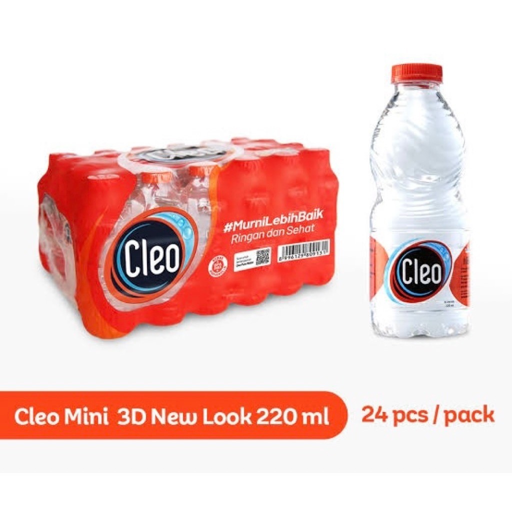 AIR MINUM CLEO BOTOL 220 ML