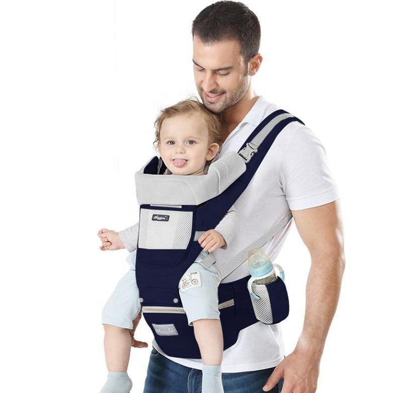 BABY CARRIER PREMIUM LEMBUT Gendongan Bayi / Hipseat Baby Carrier / Aixintu Gendongan Bayi Depan / G