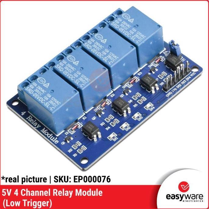 RELAY MODULE 4 CHANNEL 5V RELAY MODUL