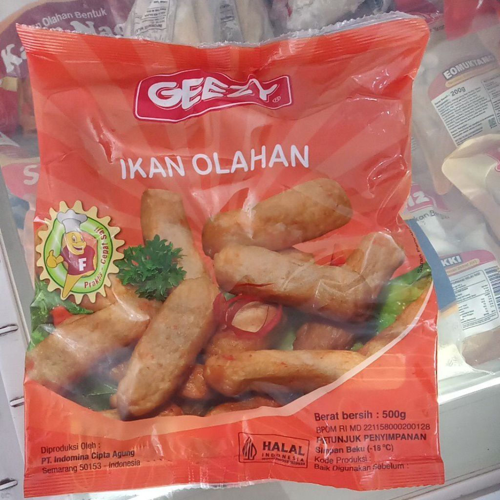 Geezy olahan ikan tempura 500g