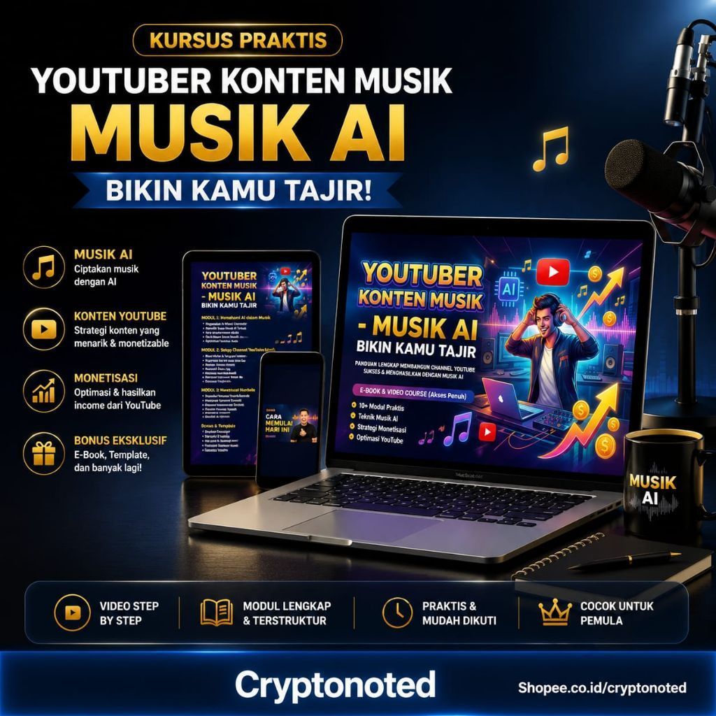Youtube Musik AI - Youtuber Konten Musik AI yang Bikin Kamu Tajir