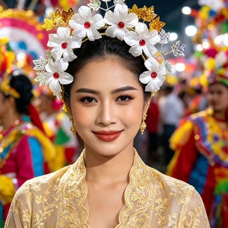 bando daun paya emas dan silver