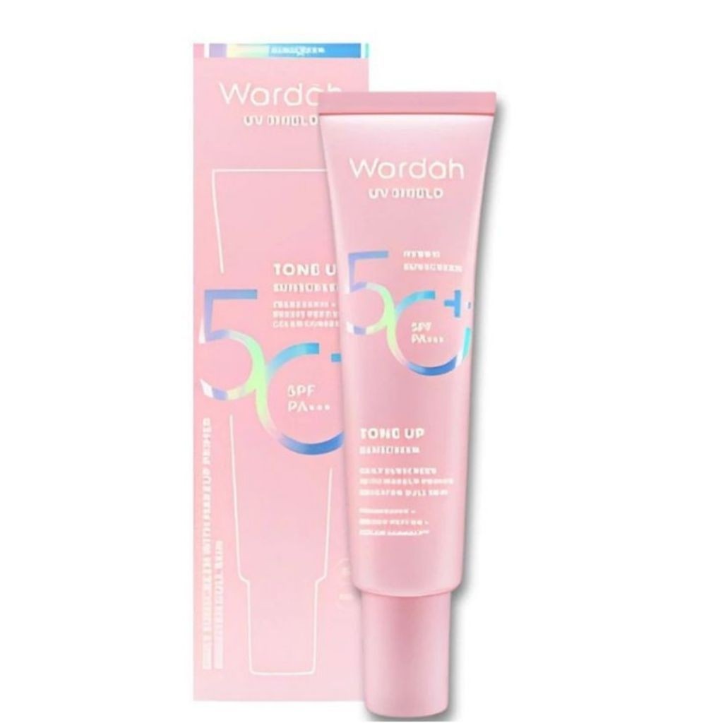 Wardah UV Shield Tone Up Sunscreen SPF 50+ PA+++ -  Sunscreen Wajah