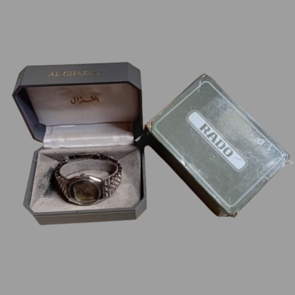 Jam Tangan Pria Original Rado Auto Wind Perlu Servis