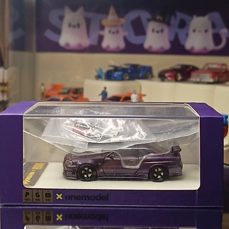 PGM x OneModel Nissan Skyline GT-R R34 Z tune limited 004/999 ( UNSEALED MULUS)