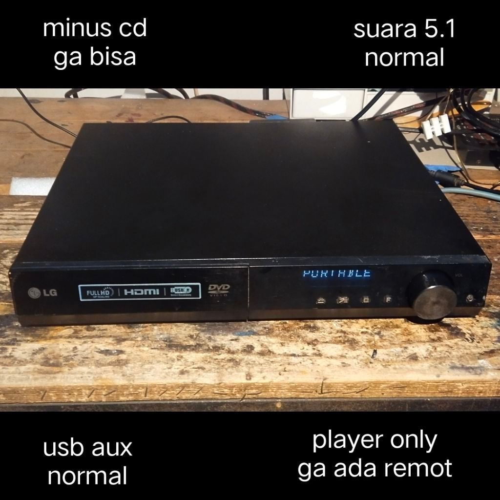 home theater LG. player only