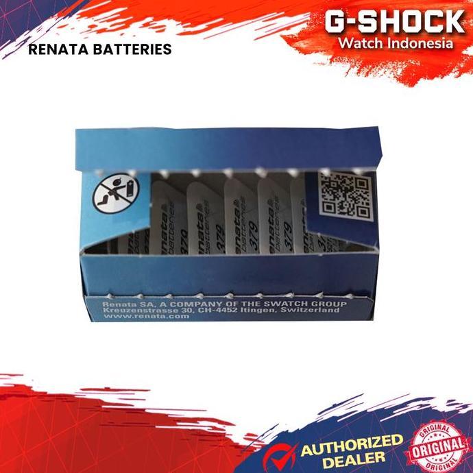 Baterai Battery Batre Renata SR521SW SR 521 SW / Renata 379 Original