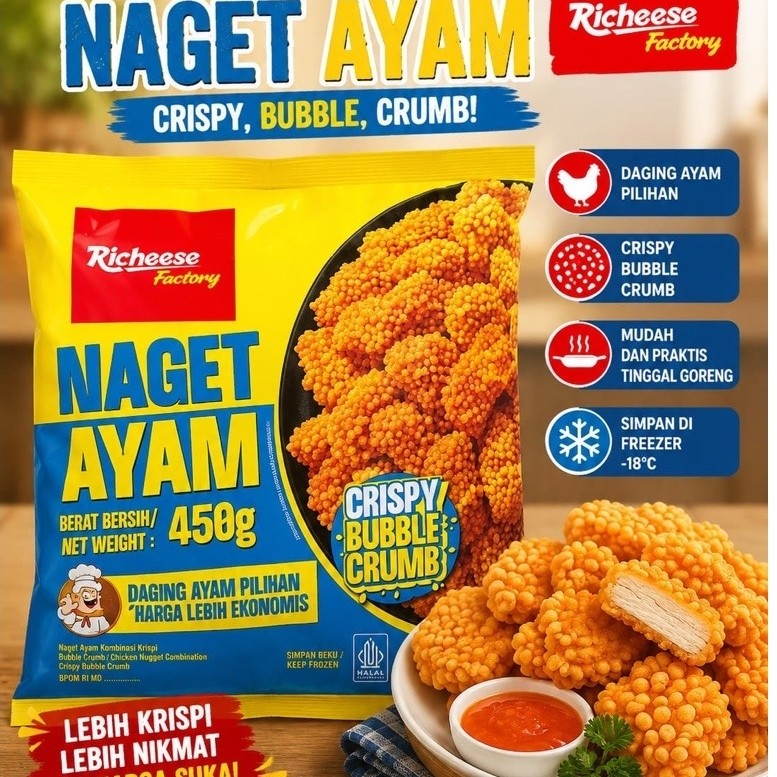 naget ayam richeese