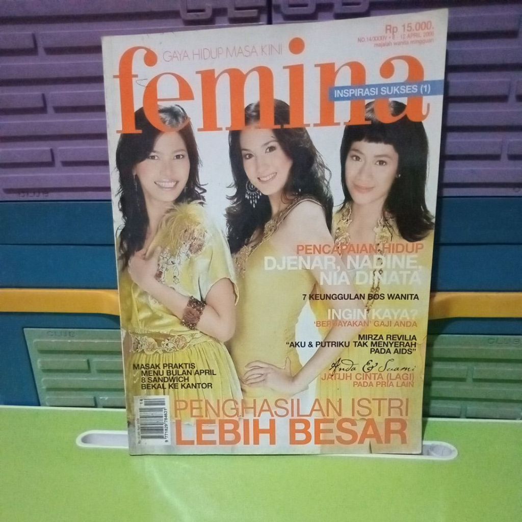MAJALAH FEMINA NO 14 EDISI APRIL 2006 (BEKAS)