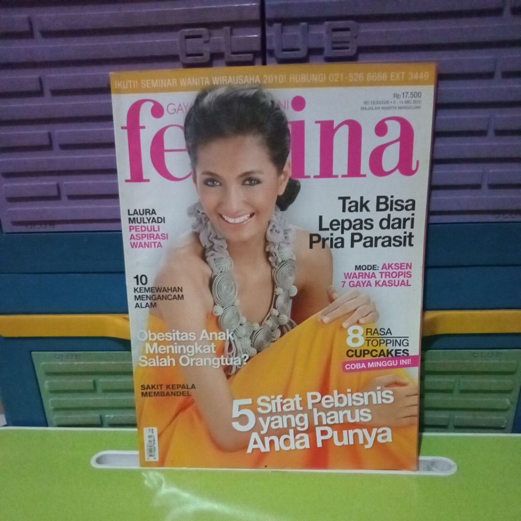 MAJALAH FEMINA NO 18 EDISI MEI 2010 (BEKAS)