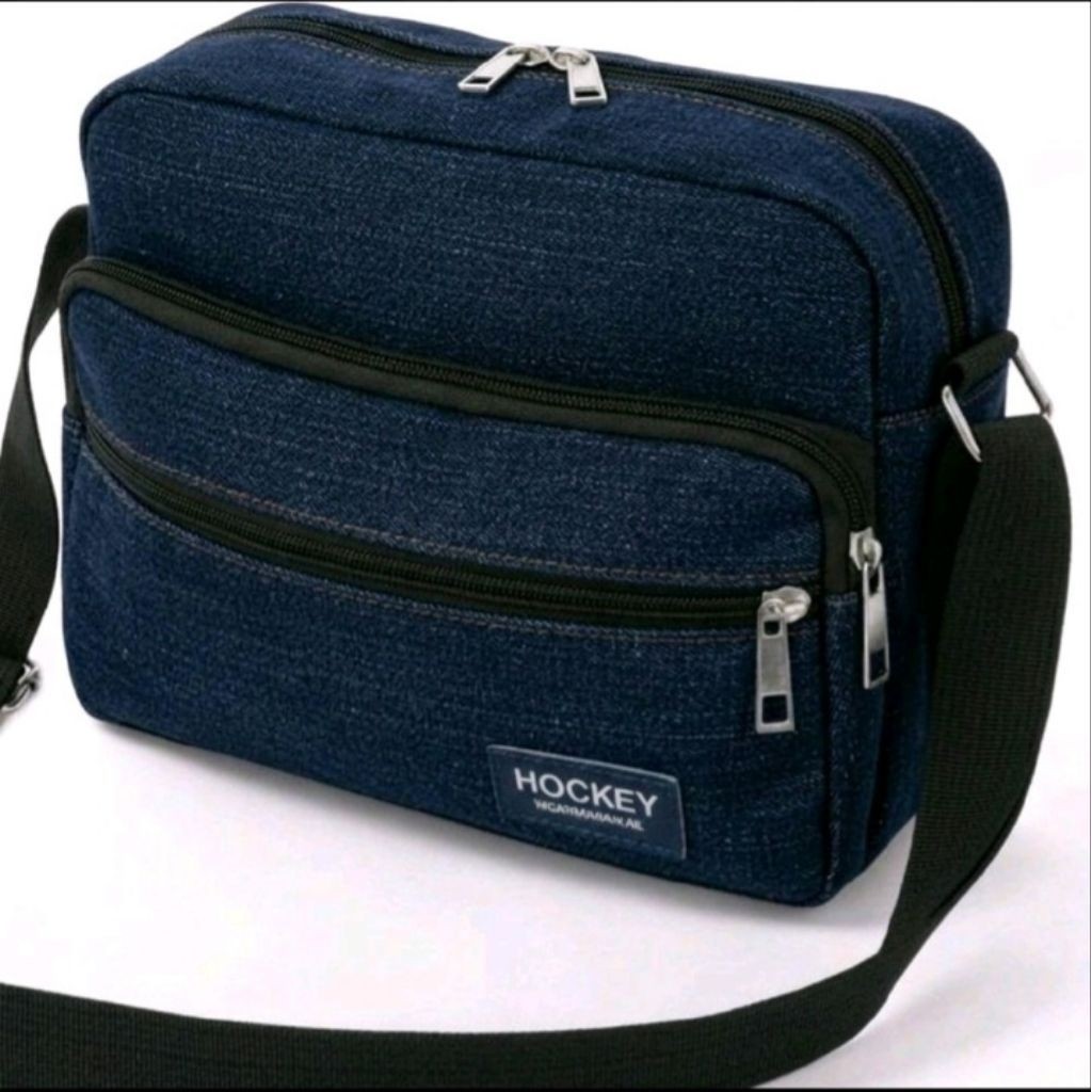 Tas Selempang Pria Slingbag Pria Bahan Jeans
