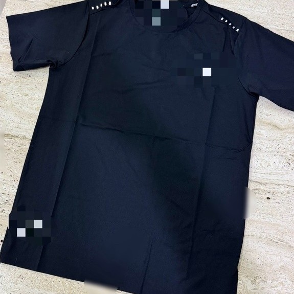 DIJAMIN ORI KAOS JERSEY DRIFIT UNISEX N -IK _ E BLACK SIZE L