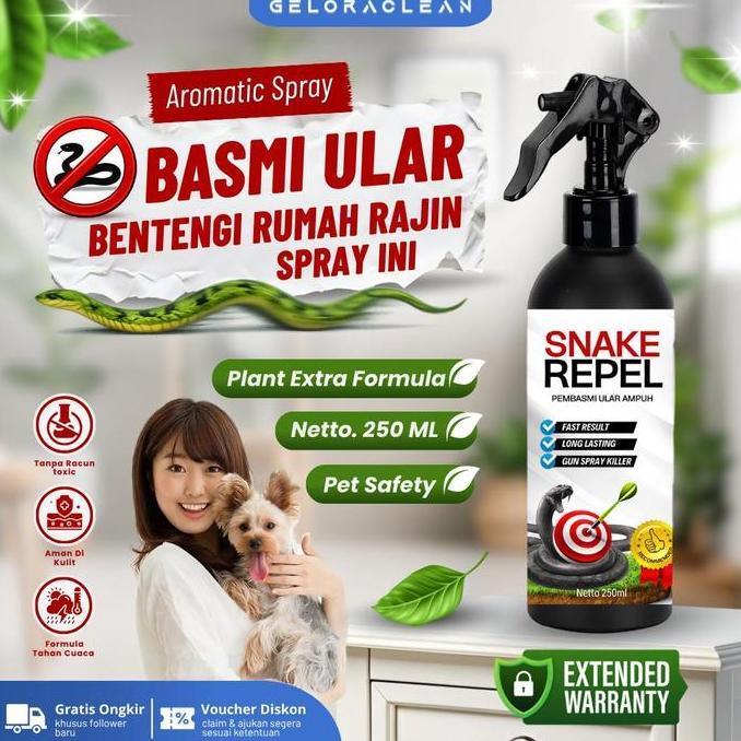 Limpar - Gelora Clean - Snake Repel Racun Pembasmi Ular Berbisa Penangkal Ular Masuk Rumah Ular Liar