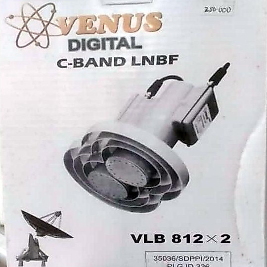 Venus Digital C-Band LNB VLB 812 x 2 Receiver 2 Satelite