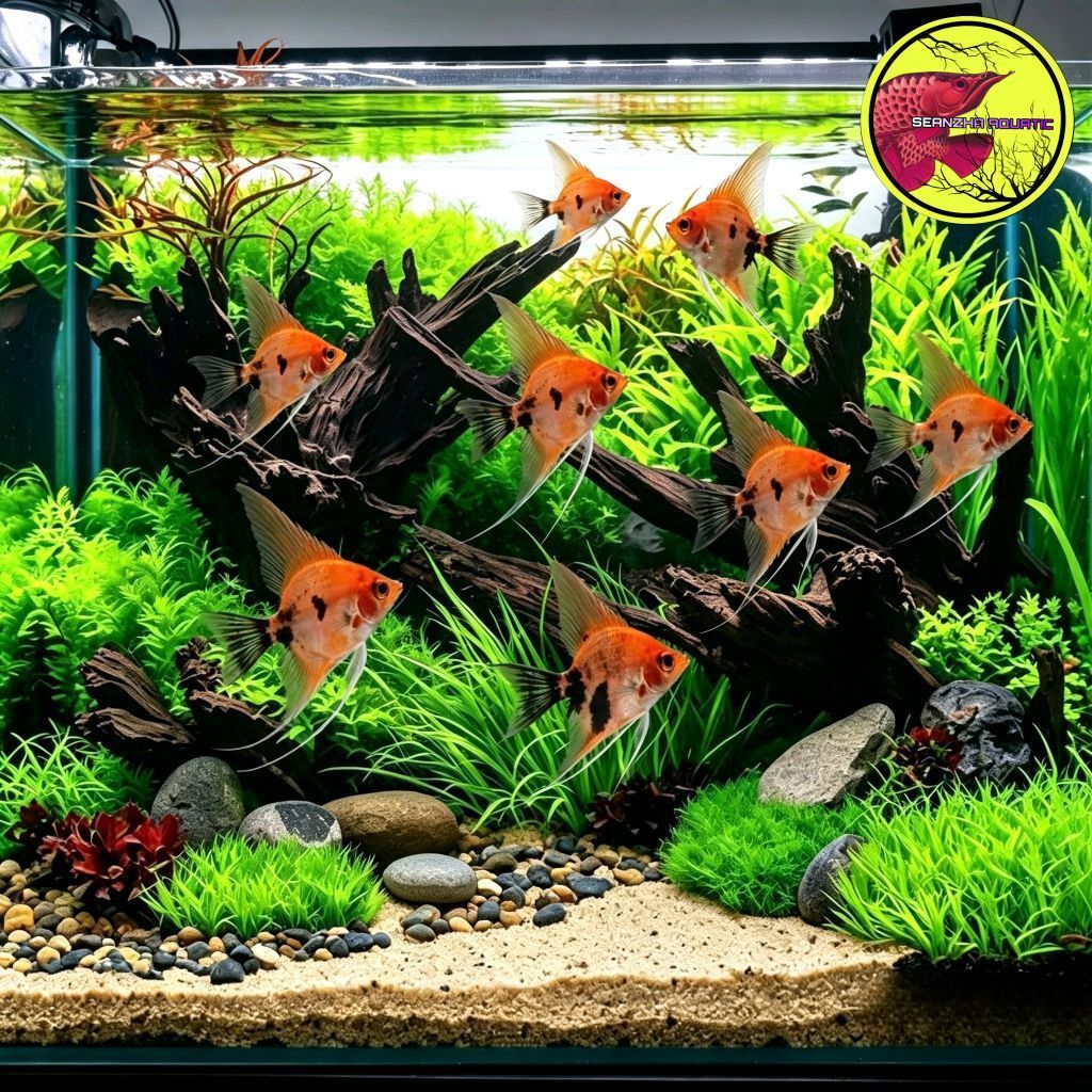 IKAN HIAS MANFISH RED DEVIL 3-4 CM BAHAN MENOR