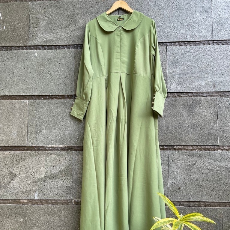 Afia Dress Wollycrepe Ayfira Store