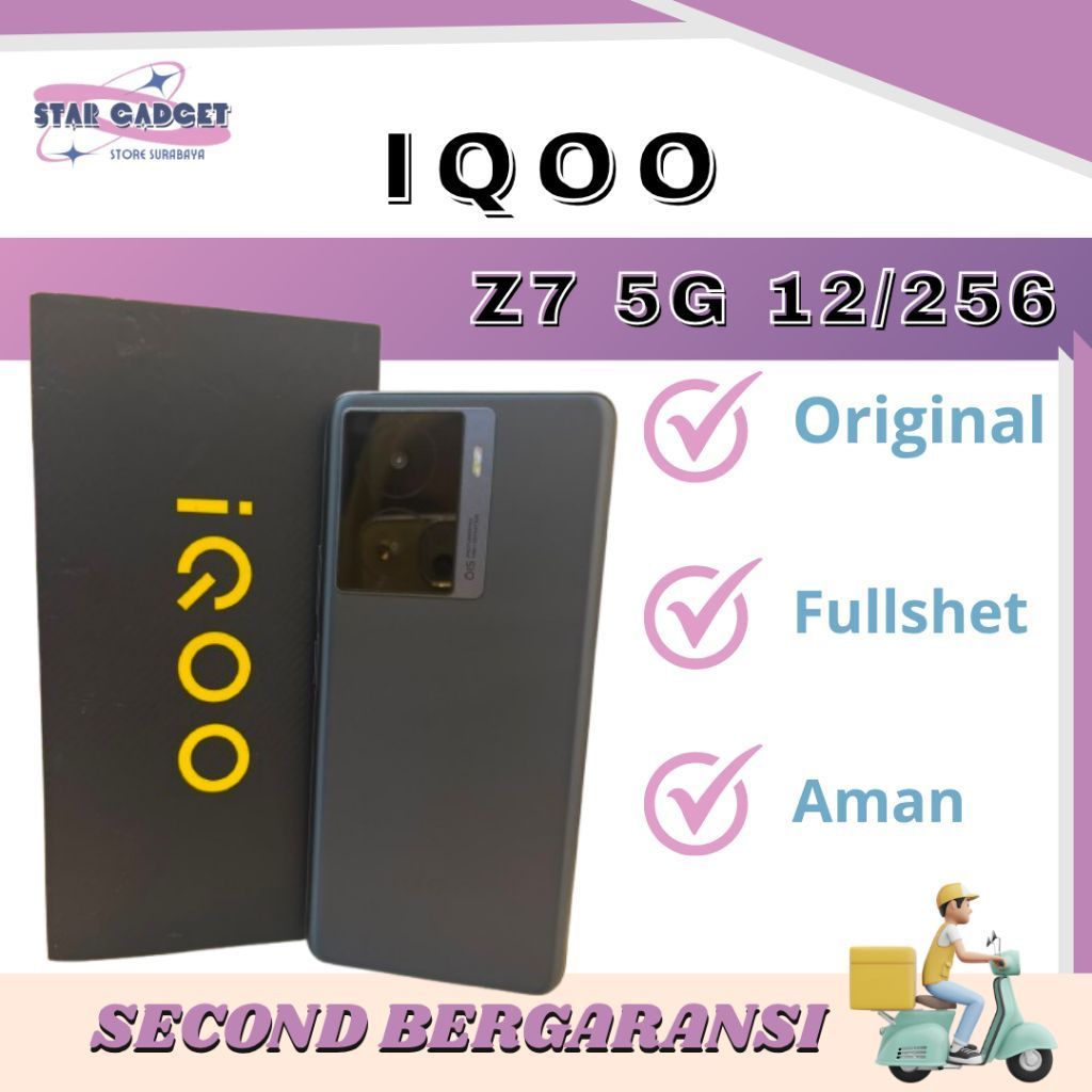 IQOO Z7 5G 12/256 Second