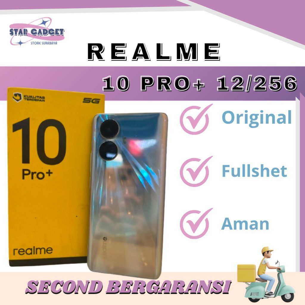 REALME 10 PRO PLUS 12/256 BEKAS