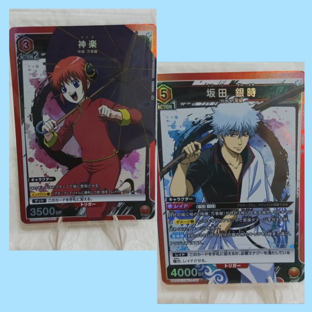 Union Arena Kartu TCG Trading Card Game Gintama Card Japanese Version Foil
