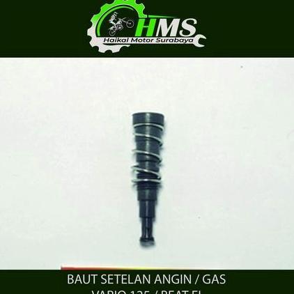 Promo BAUT SETELAN ANGIN / GAS VARIO 125 / BEAT FI - BAUT + PER UNTUK SETEL LANGSAM MOTOR MATIC HOND