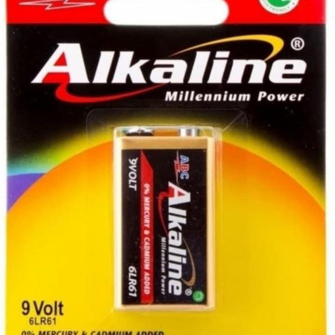 Power- Baterai Alkaline 9Volt (Baterai Kotak Alkaline 9 Volt)