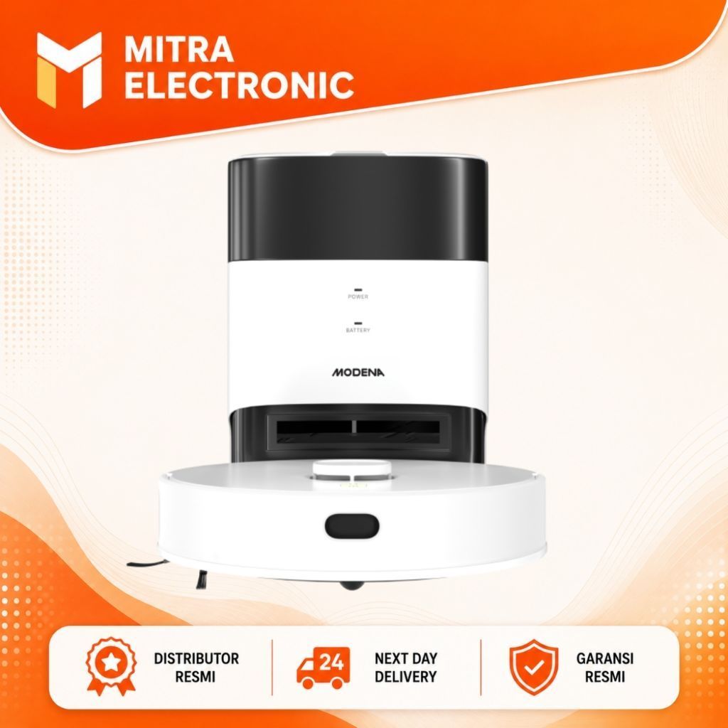 MODENA RV 3452 ITWA Seamless Smart Robot Vacuum LIDAR