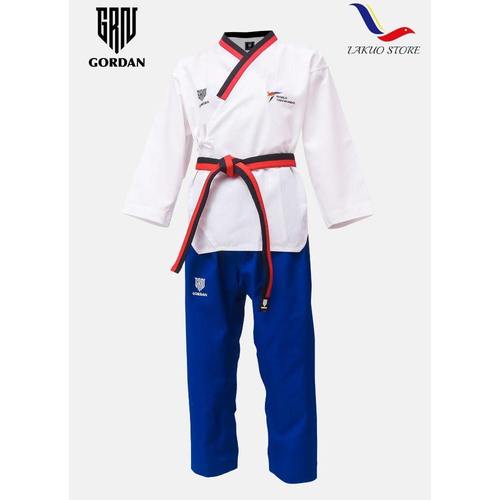 DOBOK POOMSAE GORDAN / SERAGAM TAEKWONDO POOMSAE / BAJU TAEKWONDO / DOBOK TAEKWONDO (TERBAIK) (TERBA