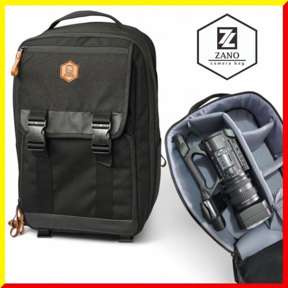 Tas kamera ransel Laptop Bisa Dslr atau kamera video sony Nx 100 ( ZANO Terra ) DISKON