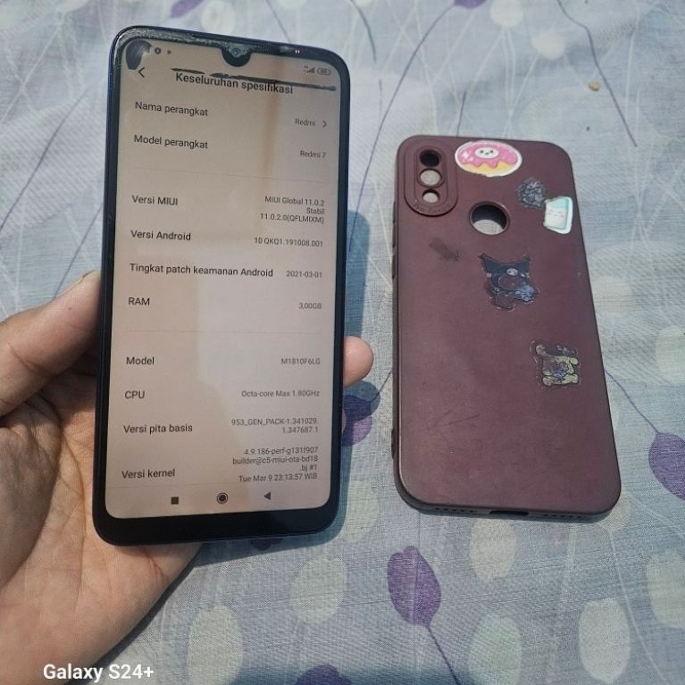 REDMI 7 Minus Bisa Pakai