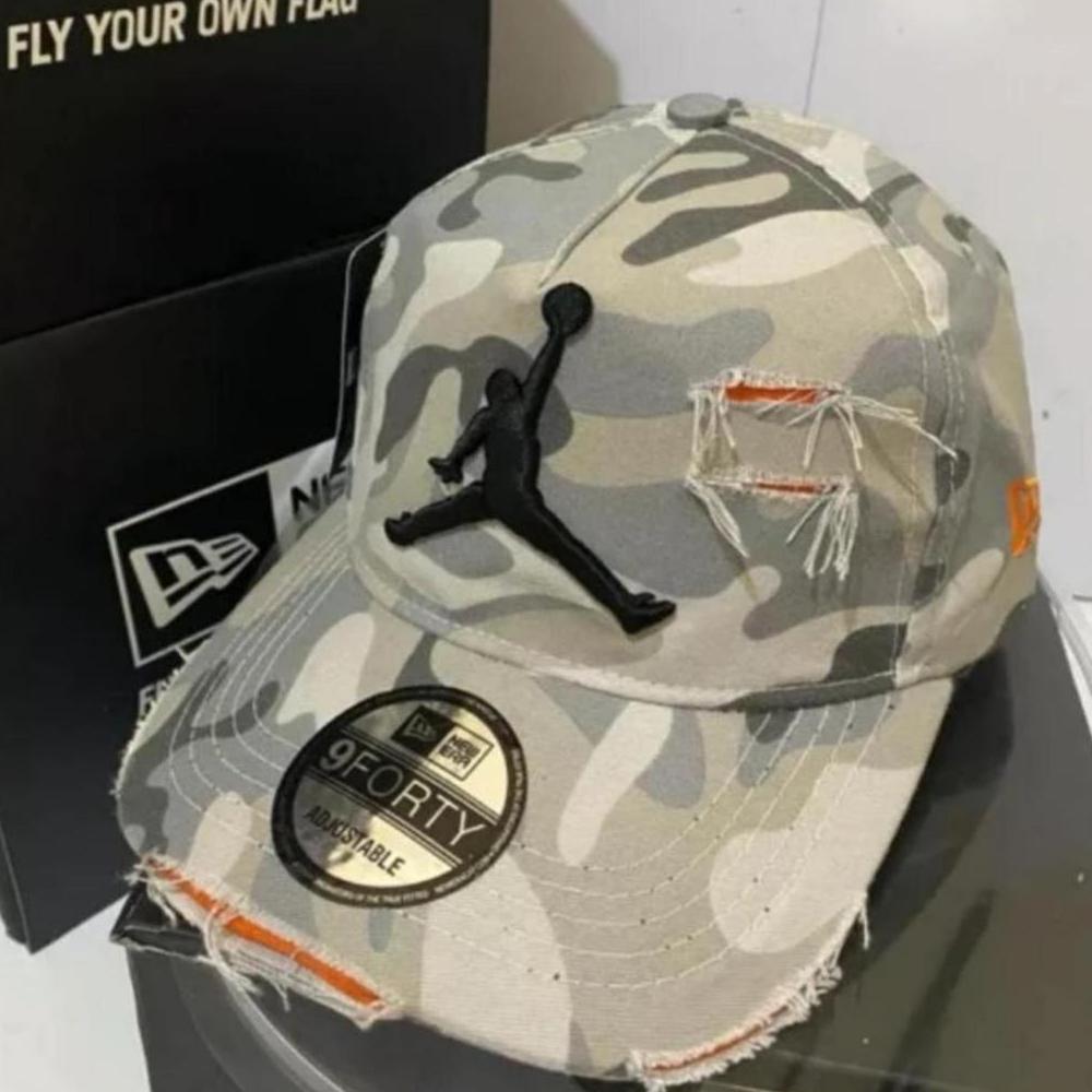 Favorit Topi Baseball Camo Ny Pria Wanita Topi Sobek Ny Unisex Bisa Cod