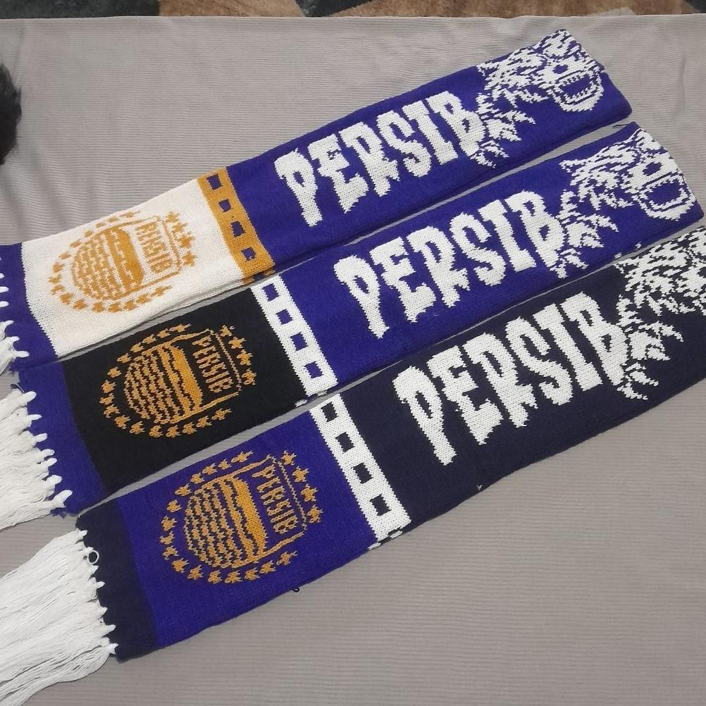 WAJIB PUNYA SYAL PERSIB BANDUNG RAJUT PREMIUM | SYAL VIKING BOBOTOH | SYAL BOLA PERSIB ORIGINAL STYL