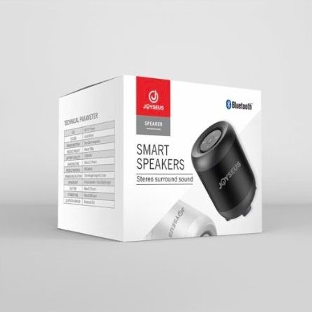 Speaker Bluetooth JOYSEUS Smart Speakers Stereo Surround Sound Portable Hitam