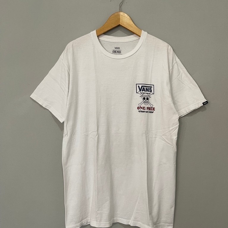 Kaos Vans X One Piece Original / Kaos Vans X One Piece Second / T Shirt Vans Collab