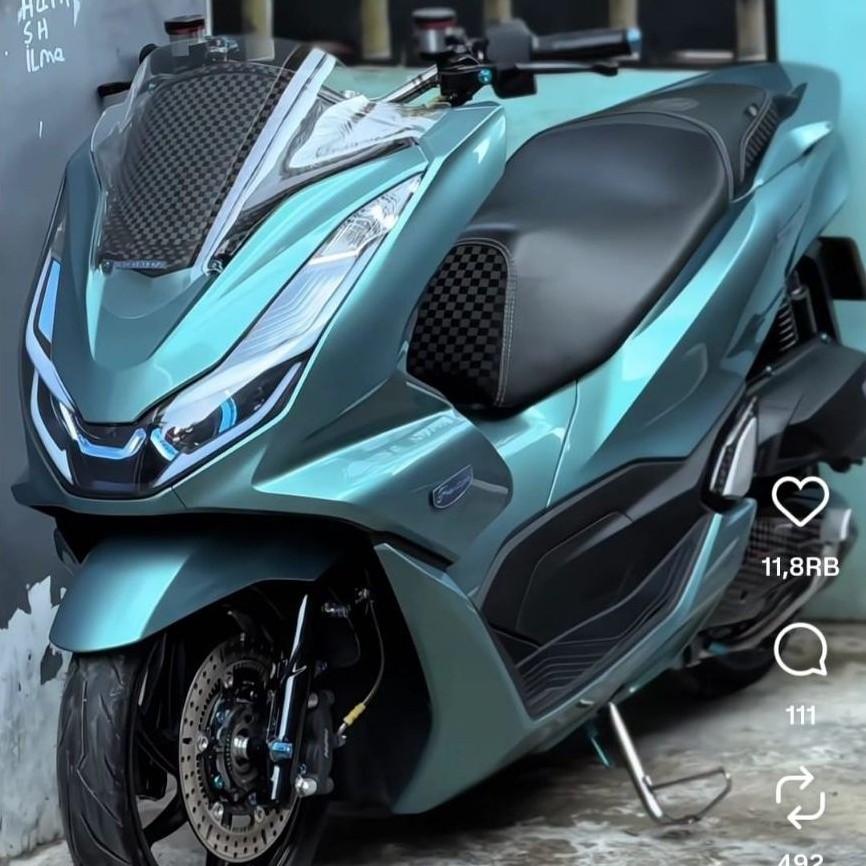 CAT WARNA MILENIUM TOSCA BLUE JENIS PU CAT MOTOR CAT MOBIL CAT BIRU CAT HIJAU CAT mutiara biru/blue/