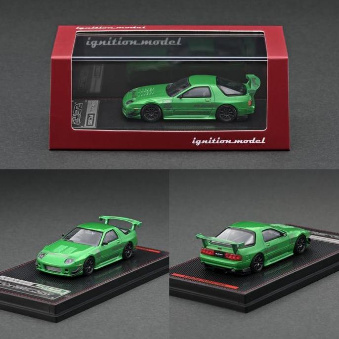 IGNITION MODEL MAZDA RX-7 (FC3S) RE AMERIKA GREEN METALLIC - IG-2496 SMETOY