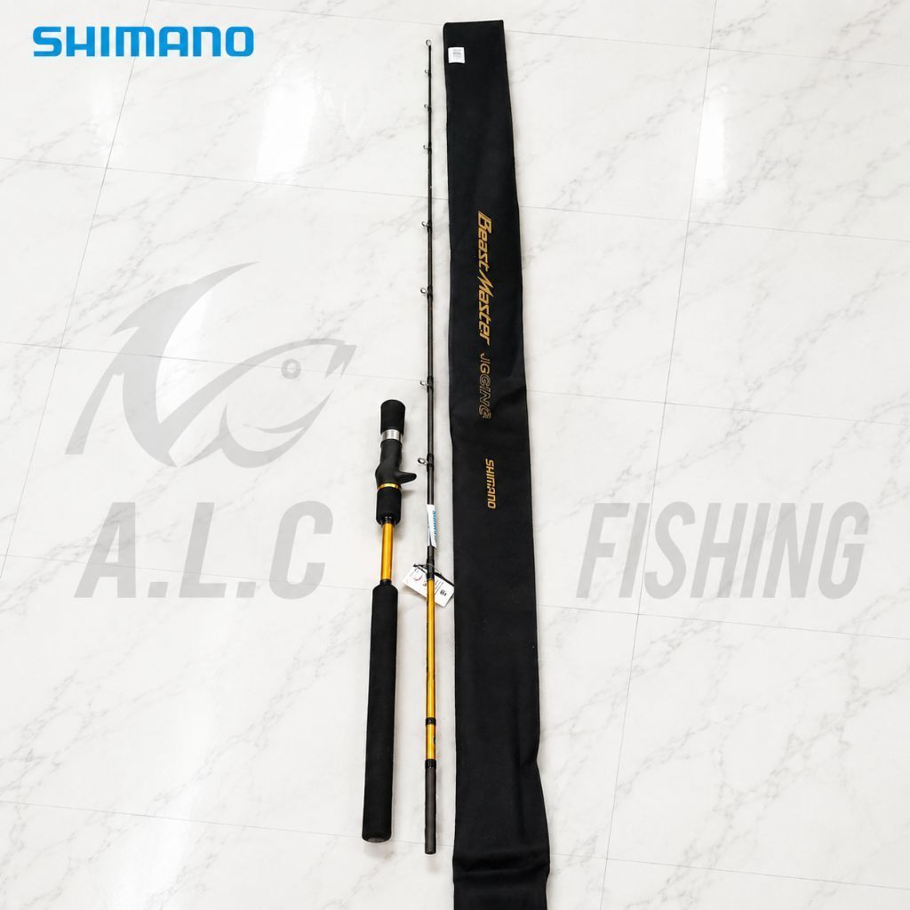 Joran BC Shimano Beast Master B634 PE 4 Rod baitcasting jigging OH kuat berkualitas