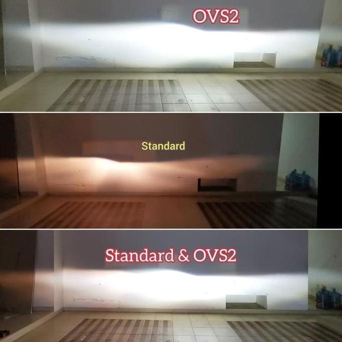 lampu LED OVS2 OVS 2 H4 HS1 CANbus SUPER TERANG NOT P9 F2 F3 F5 F6